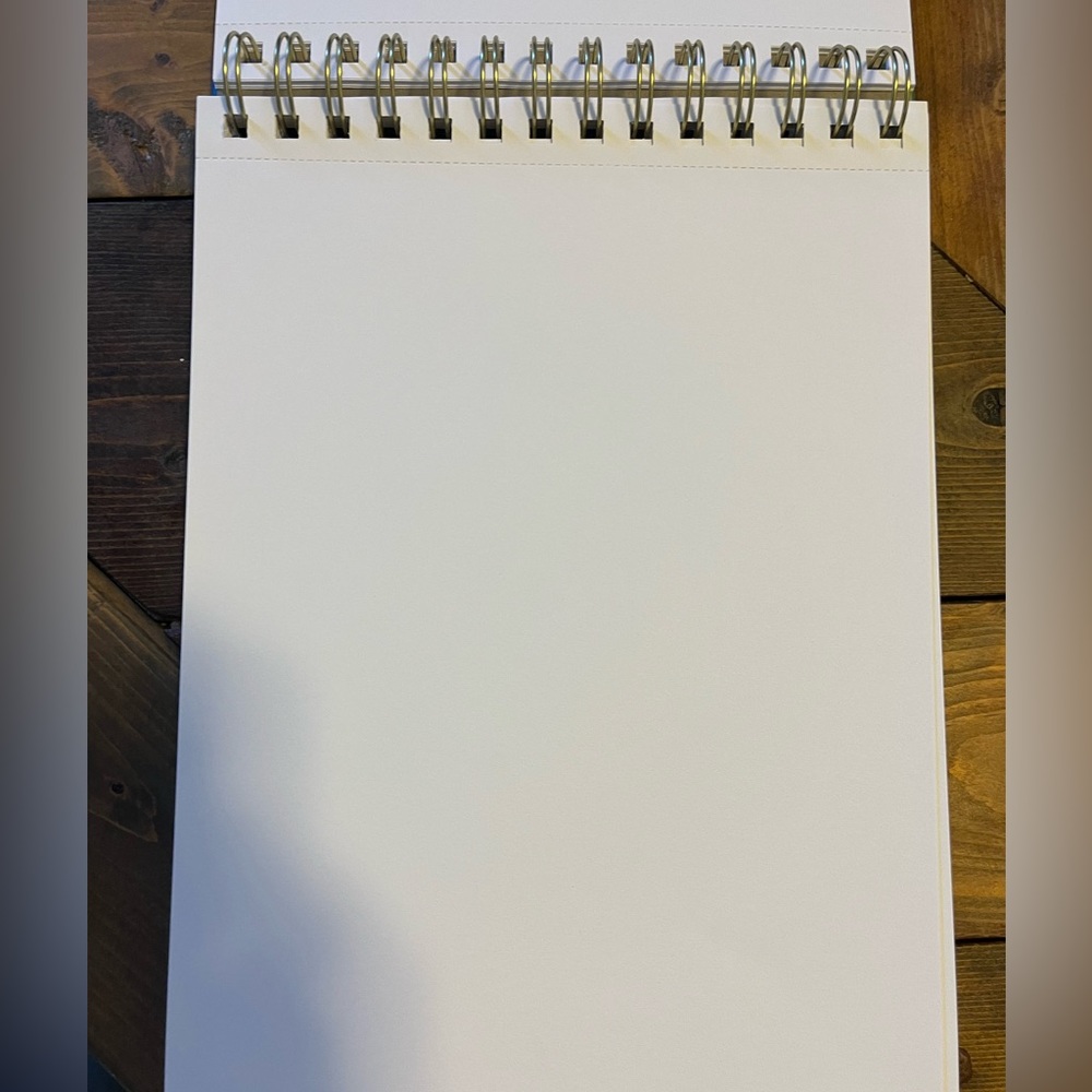 “In the waiting, keep creating” sketch pad. NWT - Picture 3 of 4